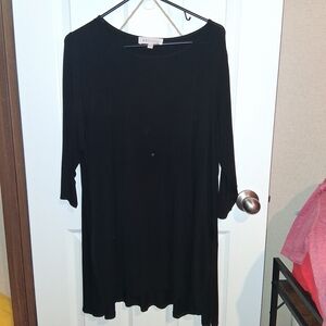 Philosophy Black Tunic Top